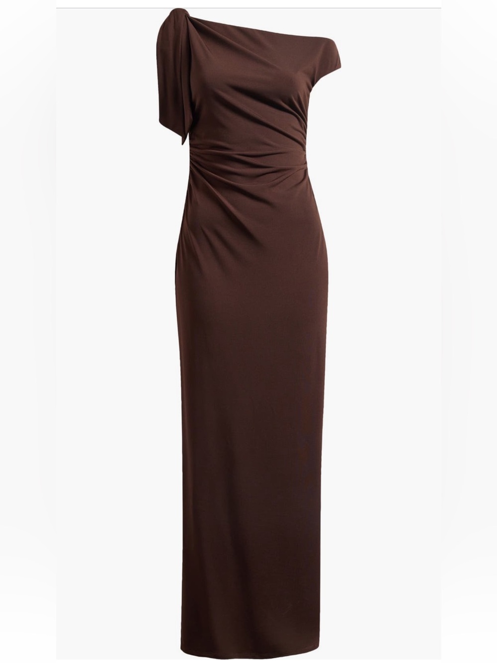 WAYF - Say Less Ruched Midi Dress